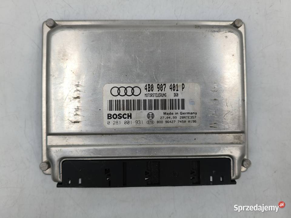 Sterownik Silnika Audi A6 C5 25 TDI AFB Układ elektryczny, zapłon