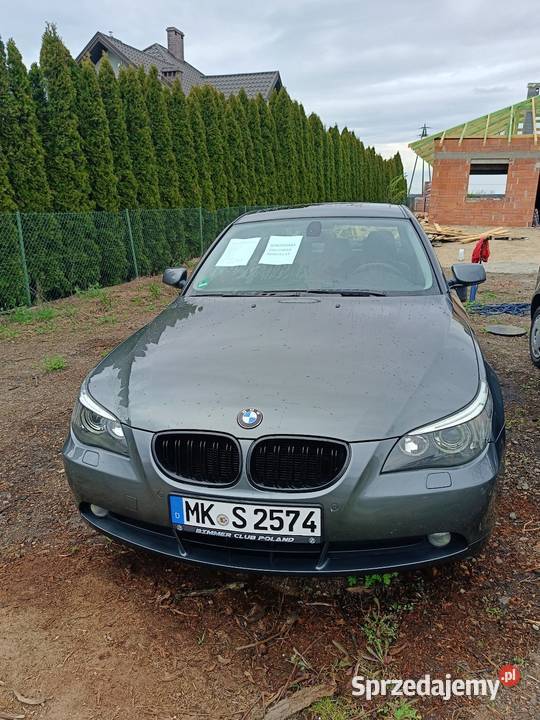 BMW E60 2007 rek 25 benzyna z gazem Działoszyn
