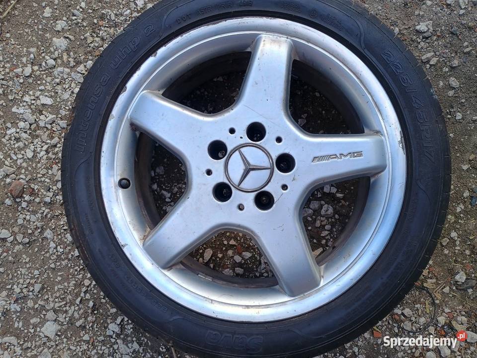 Mercedes alufelgi 17cal 4 świętokrzyskie Busko-Zdrój
