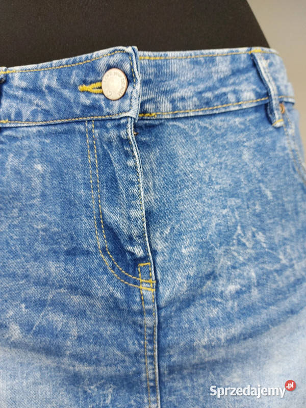 Spódnica damska jeansowa dżinsowa krótka Złoczew sprzedam