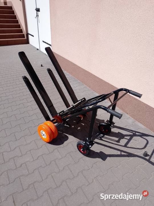 Wózek do transportu dmuchańca hydrauliczne Usługi Gościeńczyce