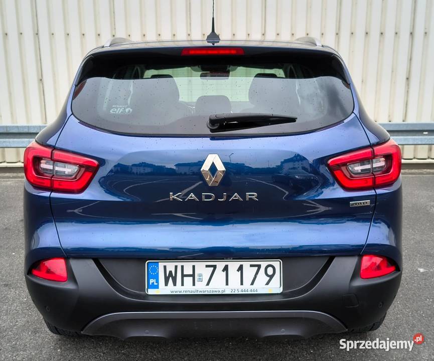 Renaul Kadjar 16 dCi Intens Salon Polska Serwis lakier metallic mazowieckie Warszawa