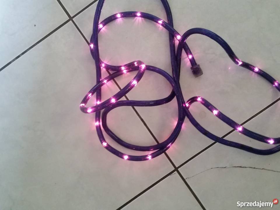 ozdoba wąż ledowy wąż świetlny regulacja światła