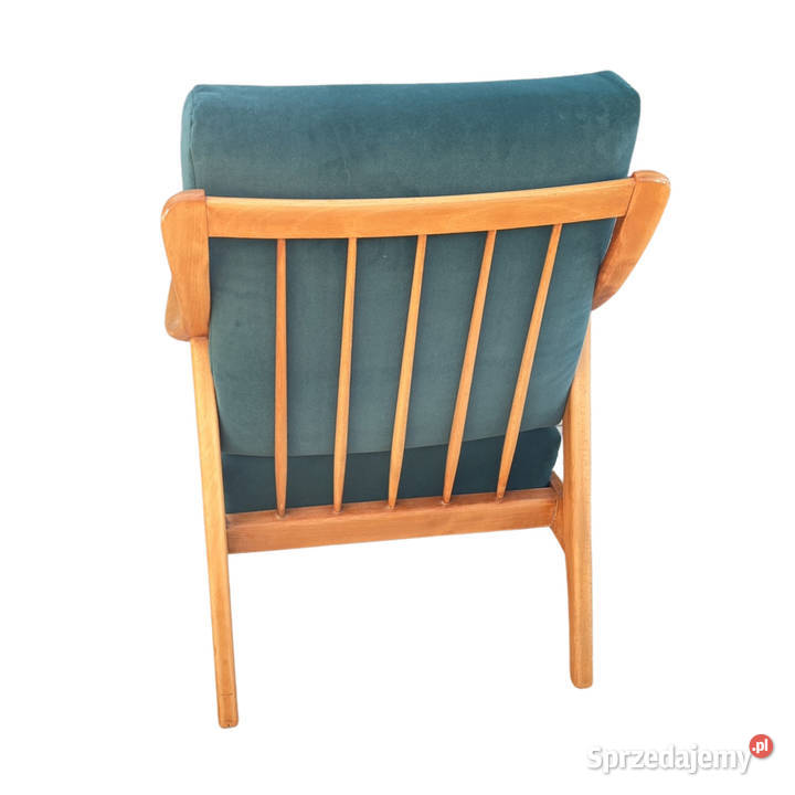 Modernistyczny fotel klubowy Casala Niemcy lata Warszawa