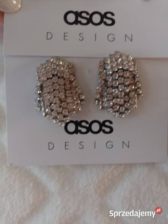 ASOS Bogato zdobione kolczyki wieczorowe z
