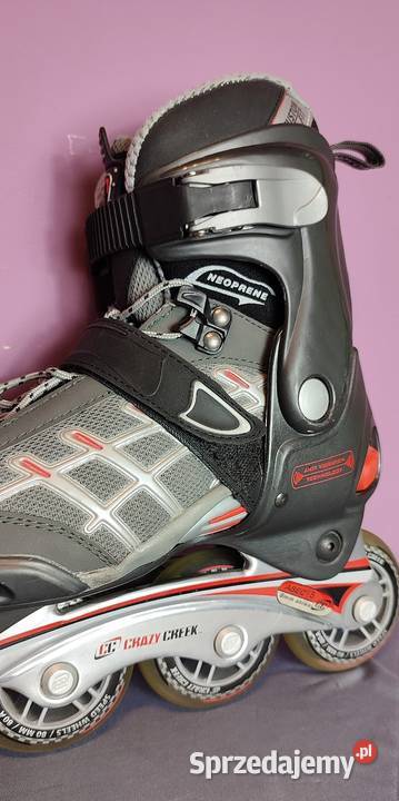 nowe Rolki Crazy Creek ABEC5 koła 80 mm80A 37 Jasień sprzedam