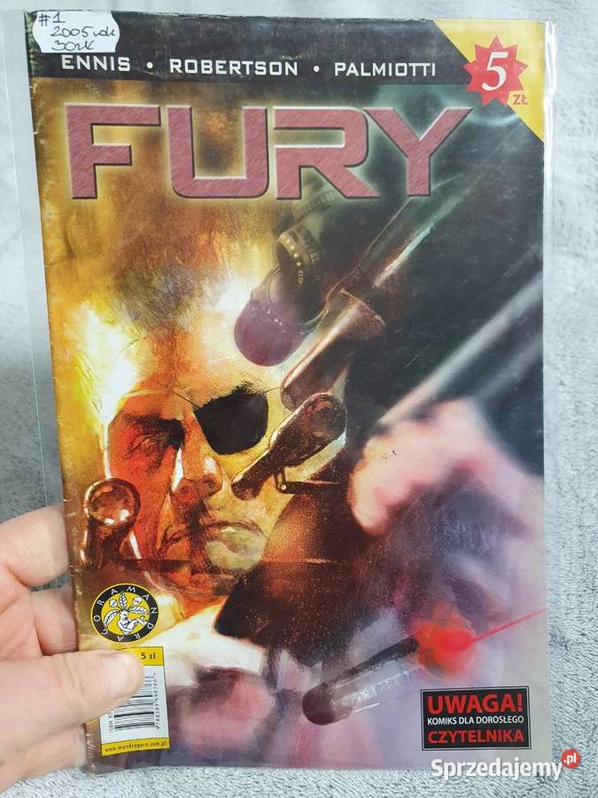 Fury komiks wydawnictwo Mandragora 2005 pomorskie Gdynia