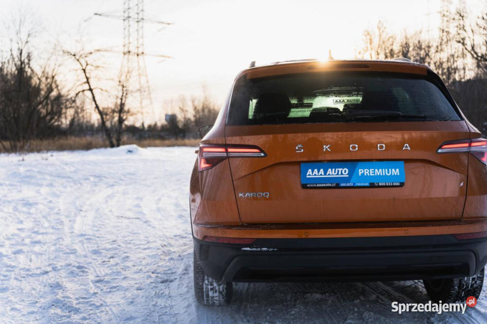 Skoda Karoq 15 TSI pomarańczowy Katowice