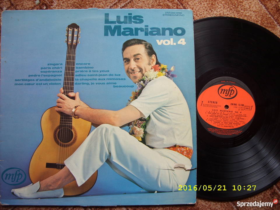Pop LP LUIS MARIANO VOL4 France Wołów