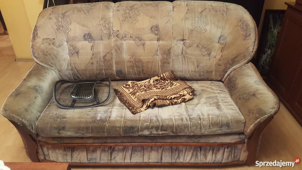 Sofa Rozkładana I Dwa Fotele Zawiercie