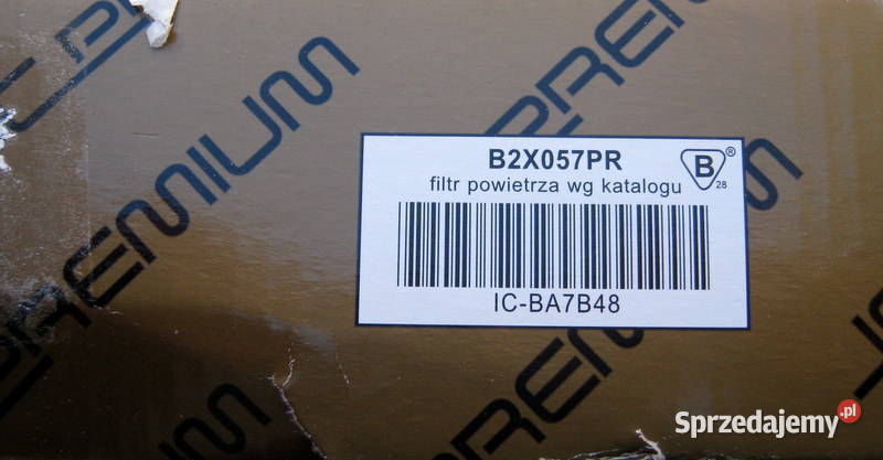 Filtr powietrza JC PREMIUM B2X057PR Kraków