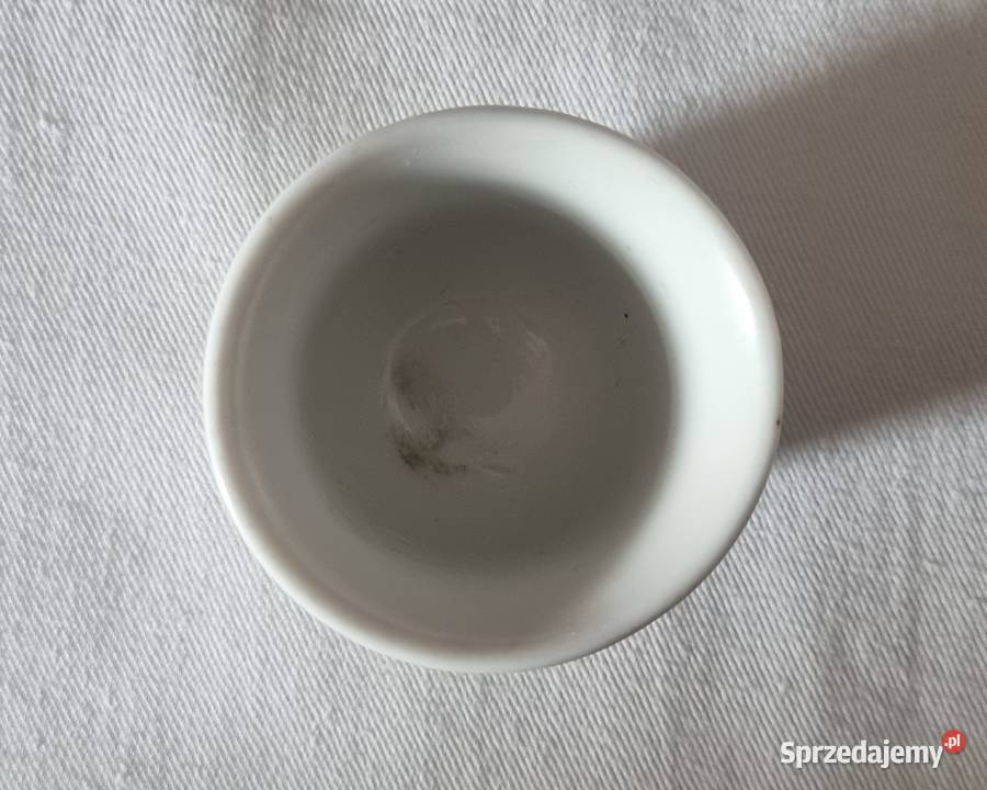 Stary kieliszek do jajka porcelana Bogucice mazowieckie Warszawa