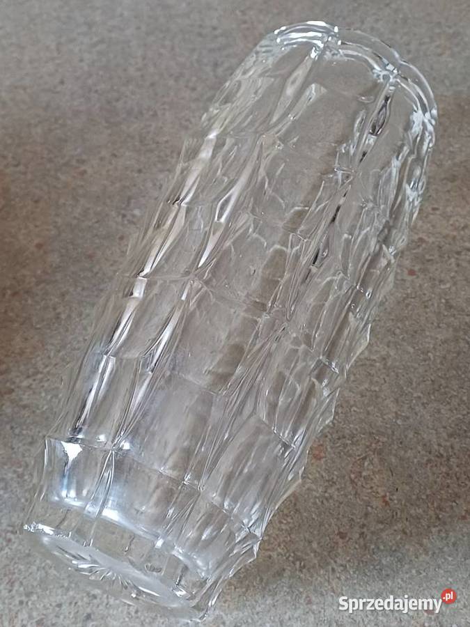 vintage wazon szkło Nowy Targ