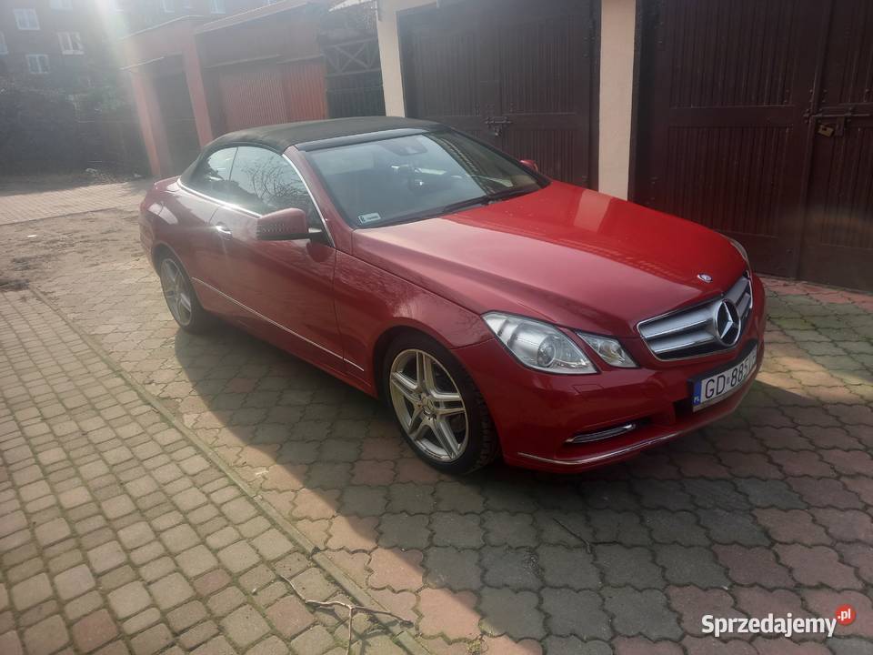 Mercedes e350 cabrio aluminiowe felgi Gdańsk