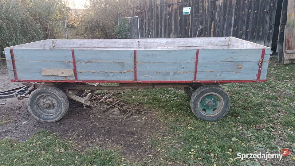 Wóz drewniany nieuszkodzony Przyczepy rolnicze