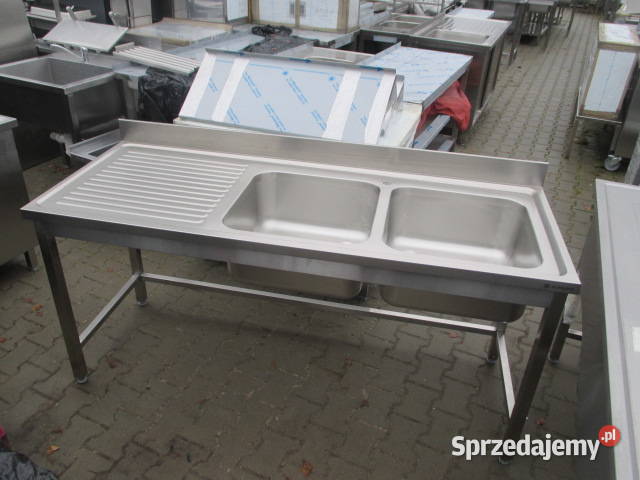 Zlew Gastronomiczny 2 komorowy 1807085 Nowy Ostrów Wielkopolski sprzedam