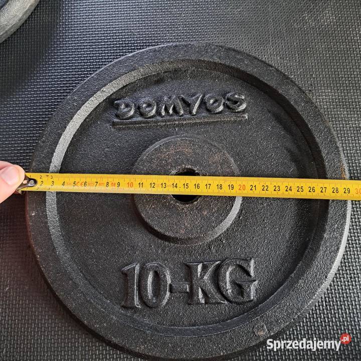 2x10 obciążenia żeliwne ciężarki do hantli gryfu