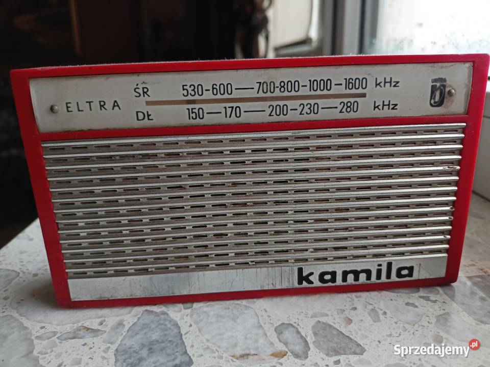 Stare rdio Unitra Eltra Kamila PRL Antyki Rzeszów