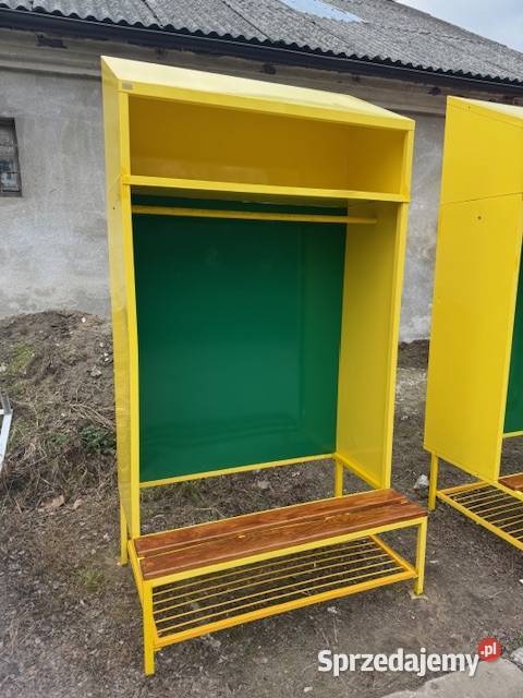 Szafa ubraniowa BHP z ławką Głogówko