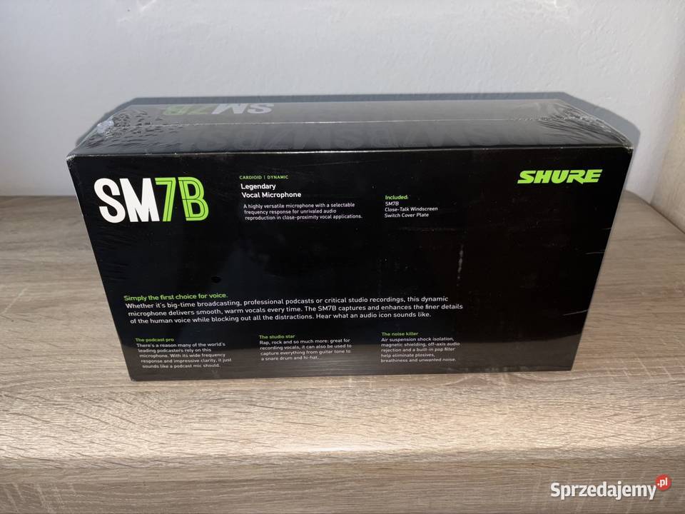 Mikrofon SHURE SM7B podkarpackie Rzeszów