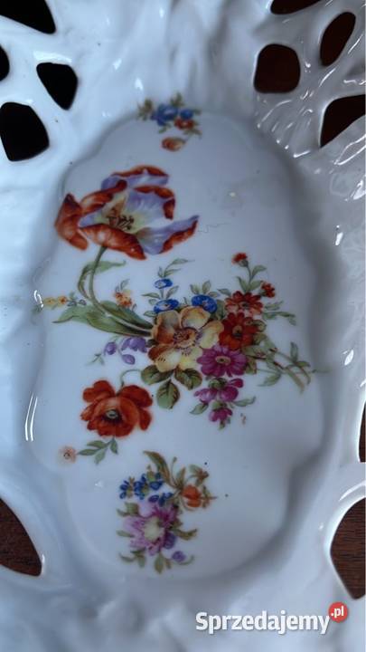 Patera półmisek Ażur Sygnatura KStT Silesia z pomorskie Gdańsk