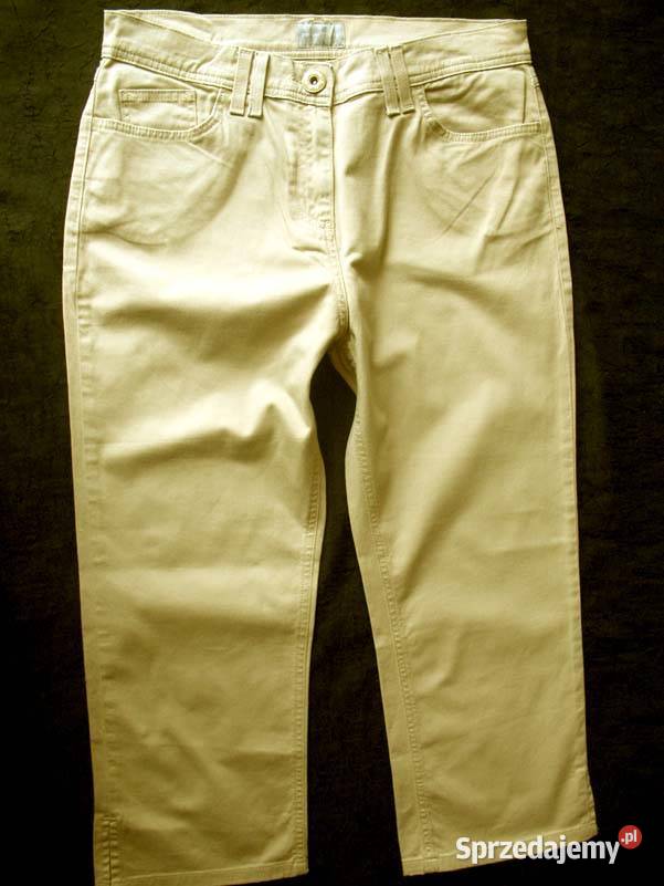 Szorty spodenki dżinsy rybaczki 42 biodra 104 Dżins  Spodnie Siedlce