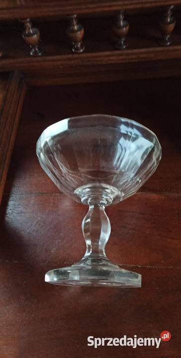 Krysztalowa patera na nodze cukiernica pomorskie Gdańsk sprzedam