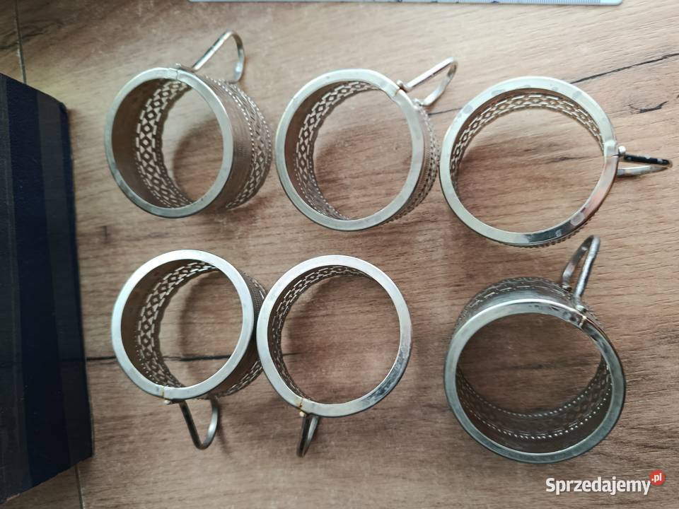 Koszyczki metalowe do szklanekz czasów PRL Choszczno