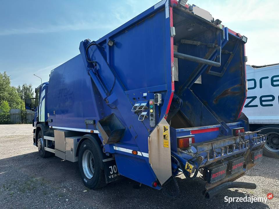 SCANIA P 230 śmieciarka 14 m3 NTM 2 k Nowiny