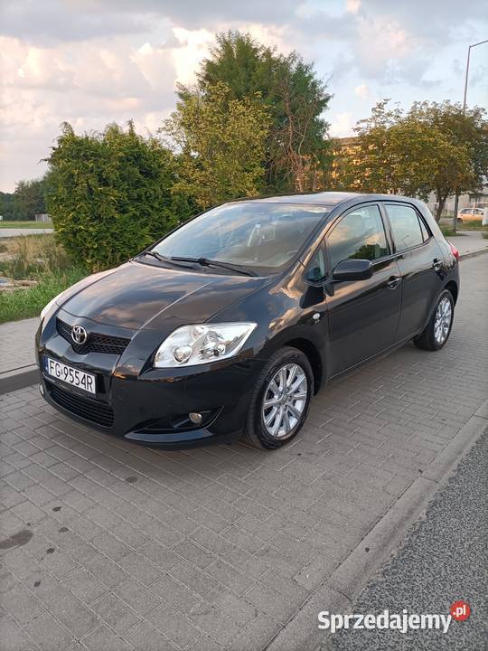 TOYOTA AURIS 14 benzyna 2008 prywatne Gorzów Wielkopolski