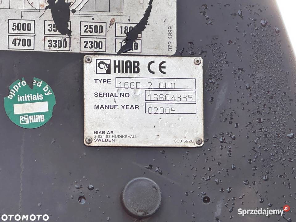 MAN TGA 33430 6x4 HDS Hiab 166D2 Duo Hydroburta podlaskie Łomża sprzedam