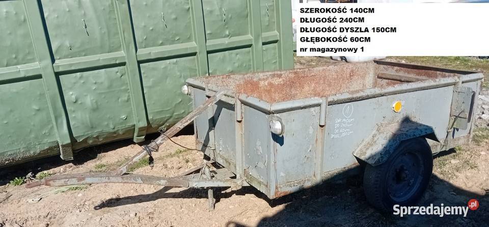 Sprzedam przyczepkę sam do remontu Brodnica