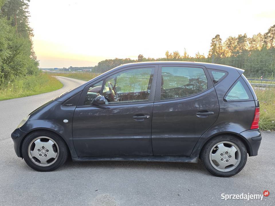 Sprawna Klima Mercedes A168 16 benzyna Czerwone Mińsk Mazowiecki