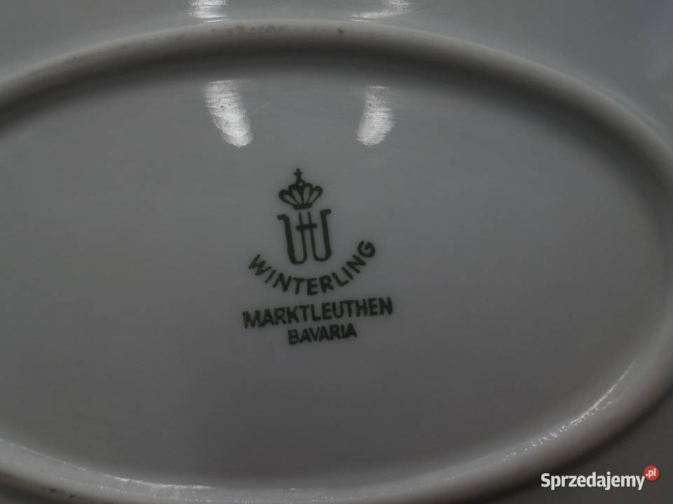 Półmisekpatera WINTERLING Porcelana i szkło wielkopolskie Raszków