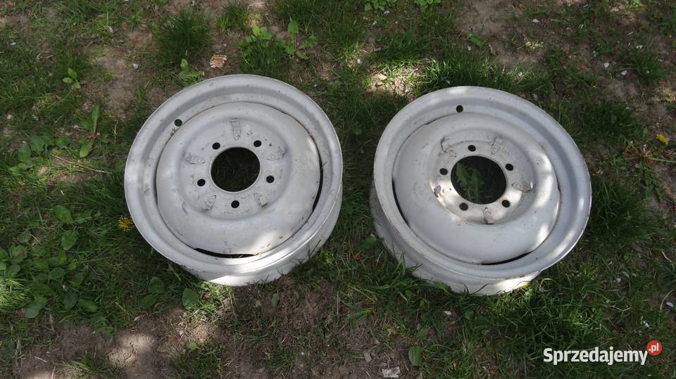 2 felgi Syrena żuk tarpan esiok 15 5 śrub Średnica 15" Lublin sprzedam