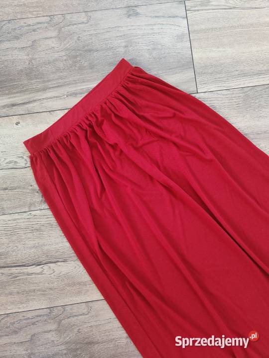 Czerwona spódnica Maxi Marks Spencer 36 38 Jasło