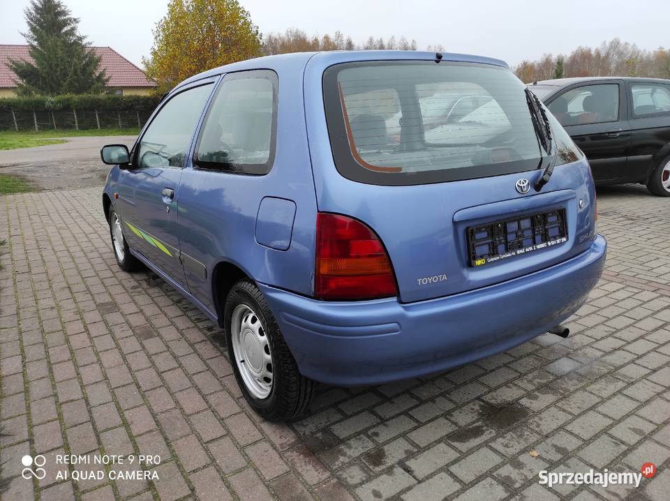 Toyota Starlet 13 automat klimatyzacja 130 Goleniów