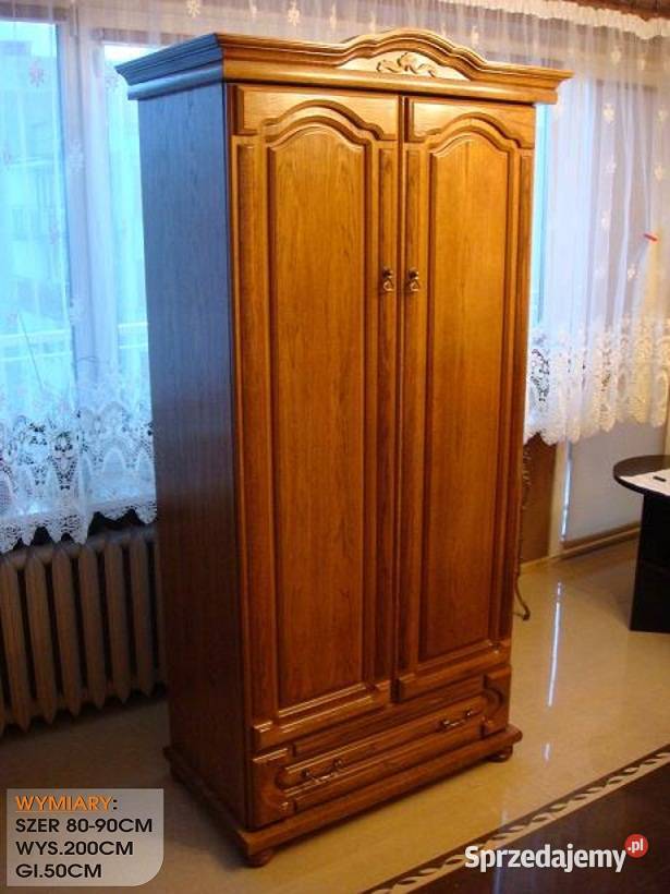Szafa 90 Orzech Włoski Mahoń 2D1S BEKAS 50cm Mogilno