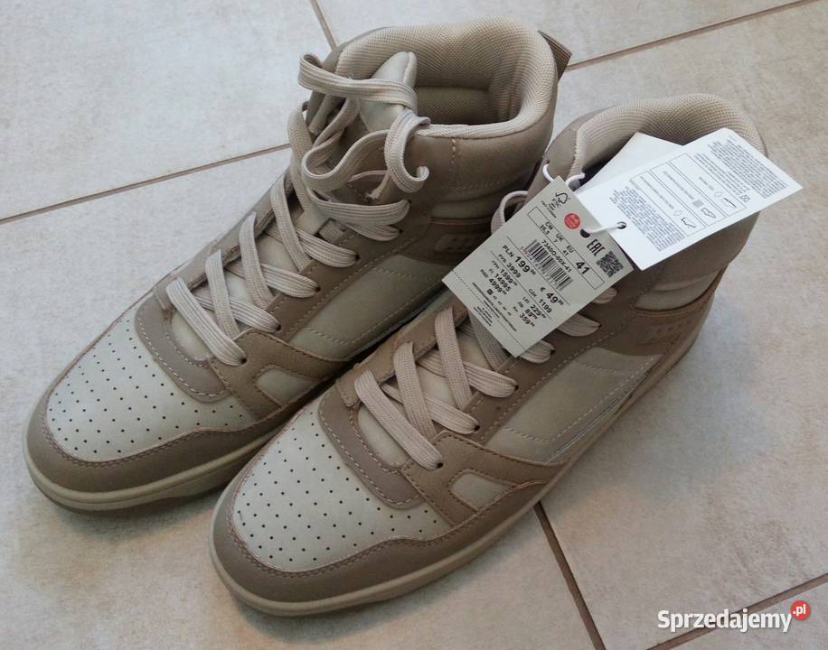 Nowe półbuty sneakersy marki Reserved Zakopane