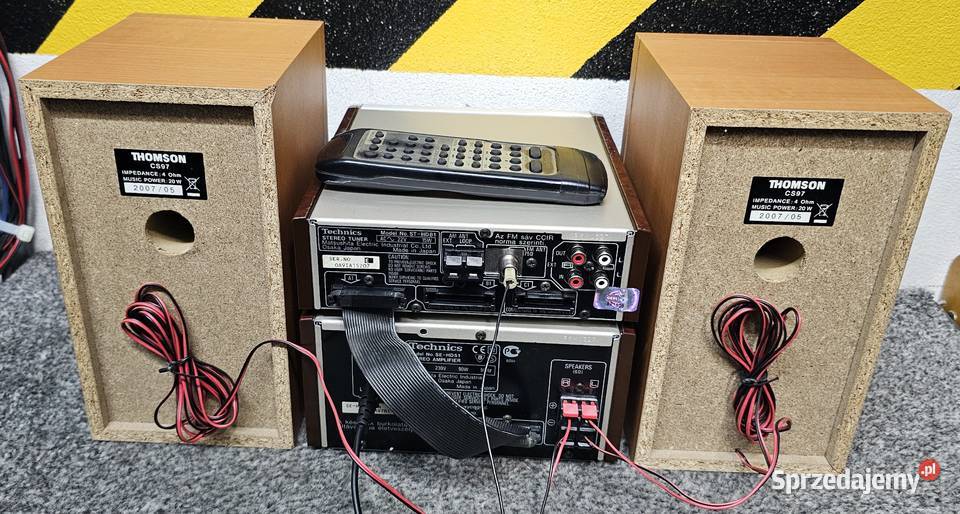 Wieża Technics HD51 kolumny pilot Kraków