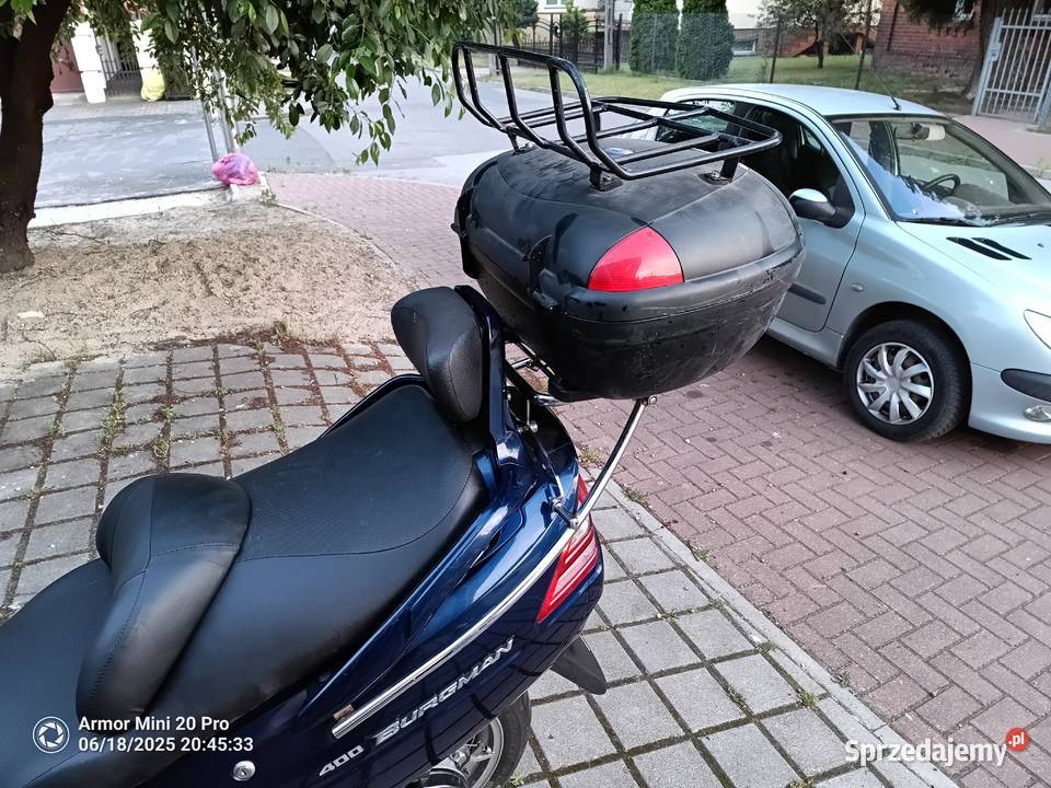 Suzuki Burgman AN400 MKII Rok produkcji 2001 Płock