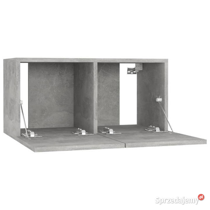 Szafki wiszące pod TV szarość betonu 60x30x30 Warszawa