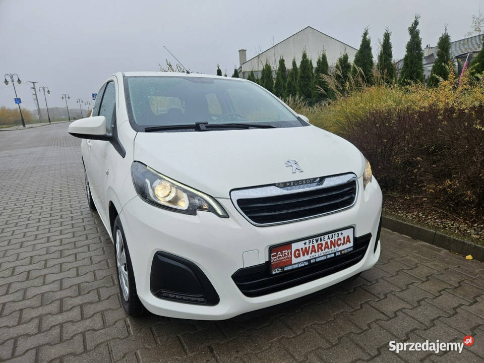Peugeot 108 10vti Zadbany 5 Drzwi SerwisRata560 serwisowany w ASO Śrem