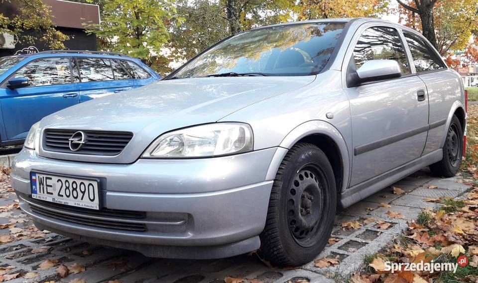 OPEL ASTRA G 2 salon, pierwszy wł., bezwypadkowy, 90k km, 3D