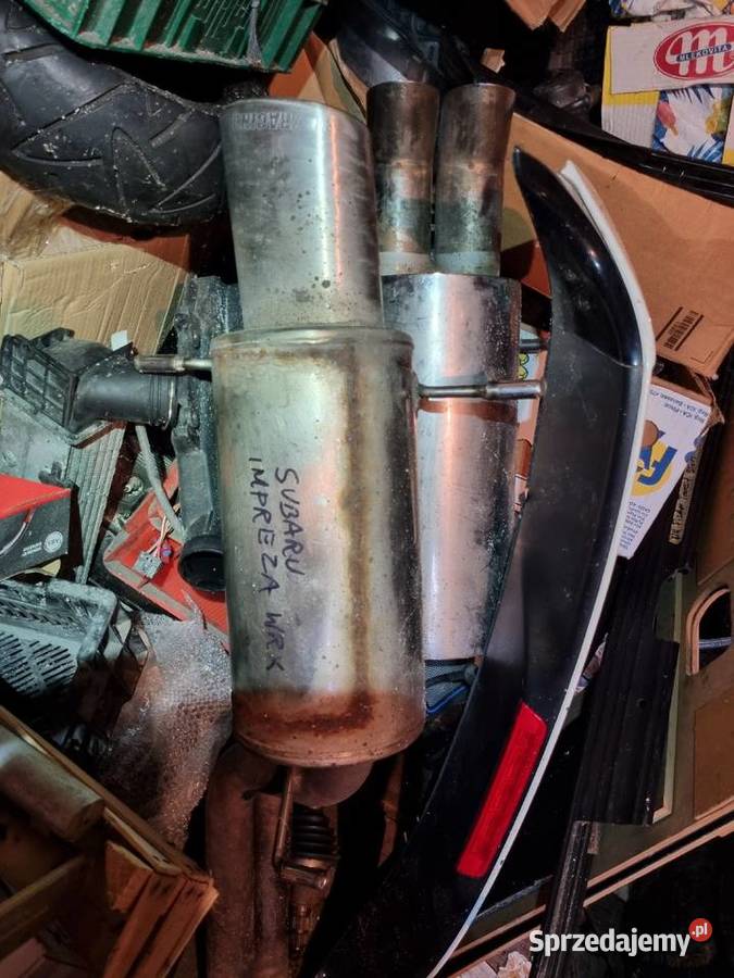 Subaru Impreza WRX WRC Wydech Tlumik Koncowy Skawina