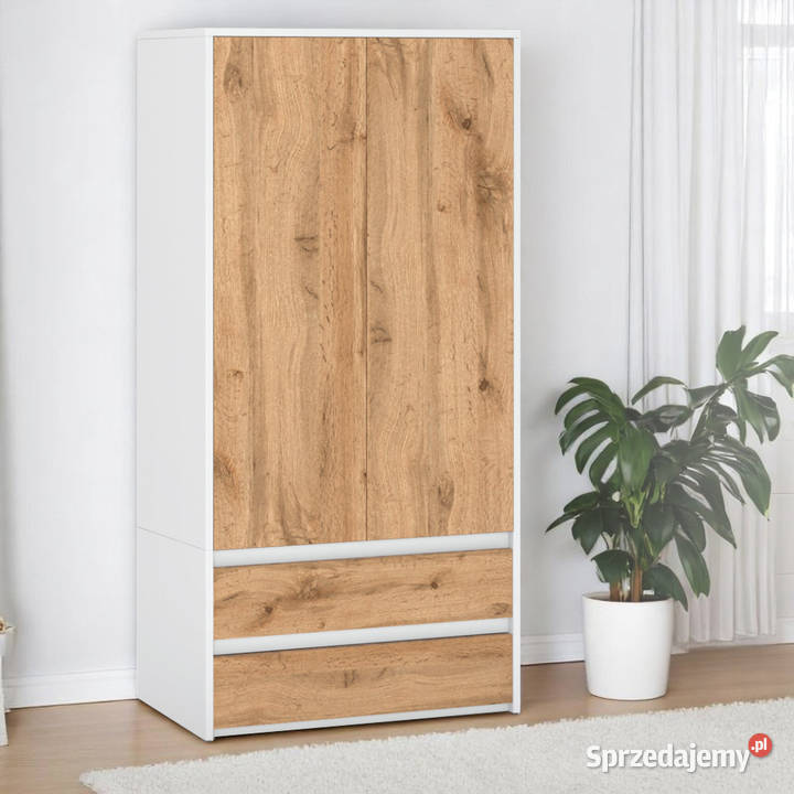 Szafa Garderoba 2 Szuflady 90 Duża Nowoczesna warmińsko-mazurskie Elbląg