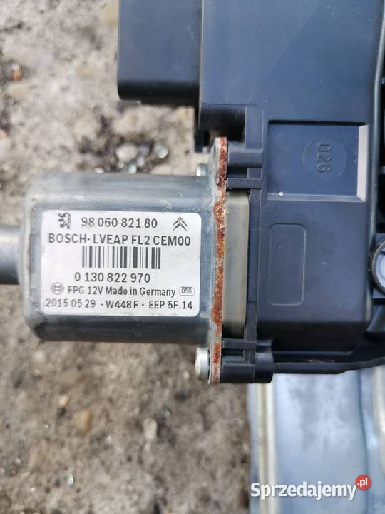 Mechanizm szyby prawy tył peugot 208 Wyposażenie wnętrza Czerwionka-Leszczyny sprzedam