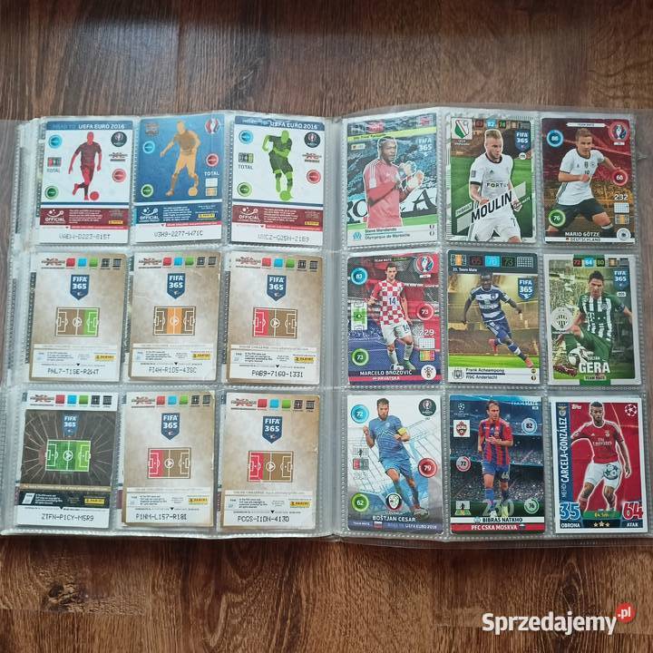 Karty piłkarskie FIFA 365 2 albumy Strzyżów