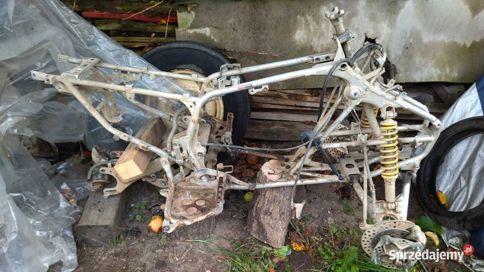 Yamaha Warrior 350 części rama oś wahacze Tuliszków