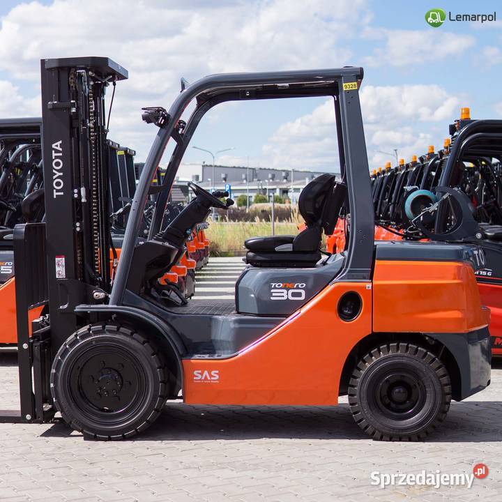 FABRYCZNIE NOWY wózek widłowy TOYOTA 02-8FGF30